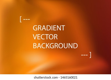 Blurred abstract gradient vector background. Vibrant multicolor fluid gradient with text place. Colorful smooth banner template.