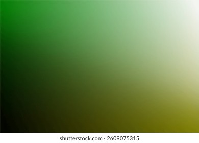 Blurred and abstract green to yellow gradient background vector offering a modern and refreshing outlook. Useful as a template background for presentations