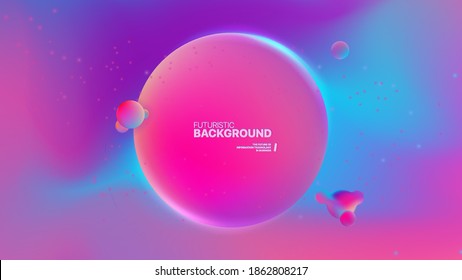 Blurred Abstract Purle and Pink Backgrounds Design. Color gradient pattern. For use in Presentation, Flyer and Leaflet, Cards, Landing, Website Design. Vector illustration.