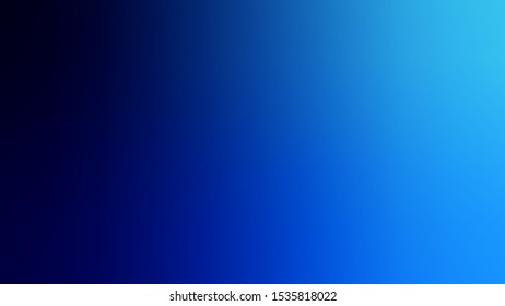 Blurred background. Abstract blue gradient design. Minimal creative background. Landing page blurred cover. Colorful graphic. Vector