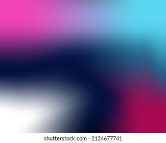 Blurred background with abstract light color gradient. blurry modern holographic design. Vector illustration template.