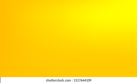 Blurred background. Abstract yellow gradient design. Minimal creative background. Landing page blurred cover. Colorful graphic. Vector