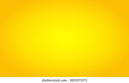 Blurred background. Abstract yellow gradient design. Vector background