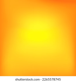 Blurred background. Abstract yellow gradient design. Minimal creative background. Landing page blurred cover. Colorful graphic. Vector