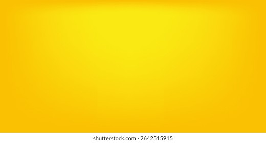 Blurred background. Abstract yellow gradient design. Minimal creative background. Landing page blurred cover. Colorful graphic. Vector