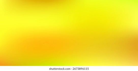 Fondo borroso. Abstractas diseño de gradiente amarillo. Fondo creativo mínimo. Portada borrosa de la página de destino. Gráfico colorido. Vector