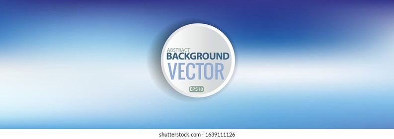 Blurred background of blue sky. Winter. Vector EPS 10 illustration.