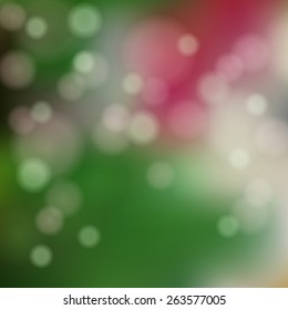 Blurred background with bokeh effect. Vector illustration