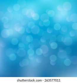 Blurred background with bokeh effect. Vector illustration