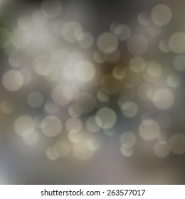 Blurred background with bokeh effect. Vector illustration