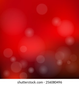 Blurred background with bokeh. Vector illustration