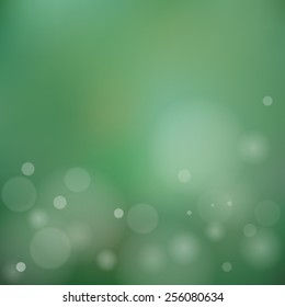 Blurred background with bokeh. Vector illustration