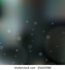 Blurred background with bokeh. Vector illustration