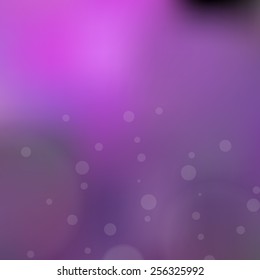 Blurred background with bokeh. Vector illustration