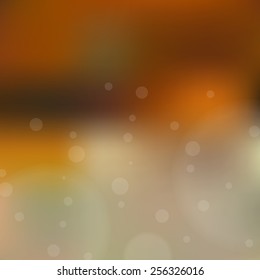 Blurred background with bokeh. Vector illustration