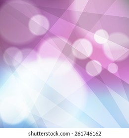 Blurred background with bokeh. Vector illustration