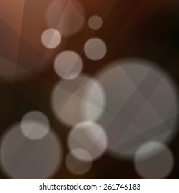 Blurred background with bokeh. Vector illustration