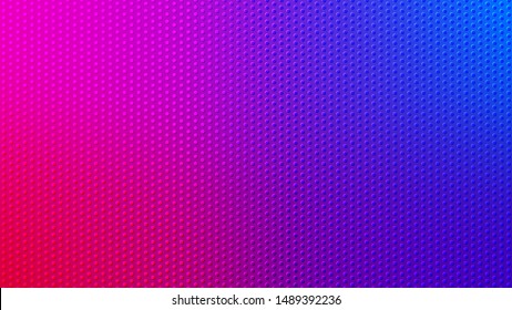 Blurred background. Circle dots pattern. Abstract pink and blue gradient design. Round spot texture background. Landing blurred page. Circles bubble or dots pattern. Vector
