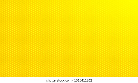 Blurred background. Circle dots pattern. Abstract yellow gradient design. Round spot texture background. Landing blurred page. Circles bubble or dots pattern. Vector