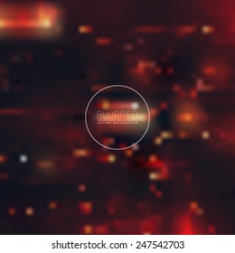 Blurred Background | Defocused Background | EPS10 Vector Design