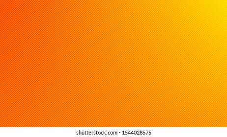 Blurred background. Diagonal stripe pattern. Abstract orange and yellow gradient design. Line texture background. Landing page blurred cover. Diagonal strips pattern. Vector