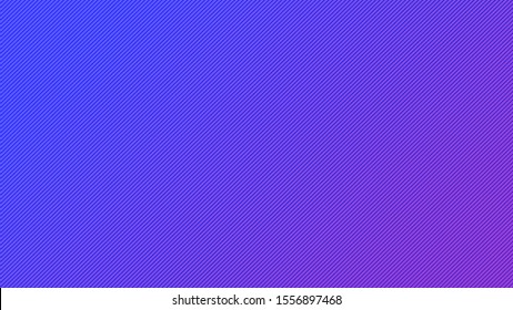 Blurred background. Diagonal stripe pattern. Abstract blue and purple gradient design. Line texture background. Landing page blurred cover. Diagonal strips pattern. Vector