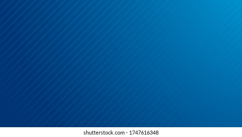 Rayas diagonales de fondo borrosas. Resumen del diseño de gradiente azul oscuro. Fondo de textura de línea. Portada borrosa de la página de aterrizaje. Patrón de tiras diagonales. Vector