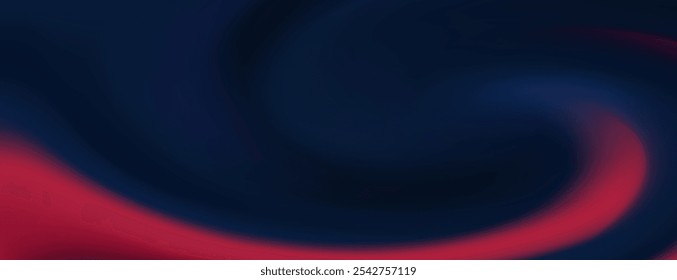Ein unscharfer Hintergrund mit einer dominanten dunkelblauen Farbe und einem subtilen roten Drall in der unteren rechten Ecke. 