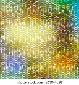 Blurred background with dots. Vector illustration