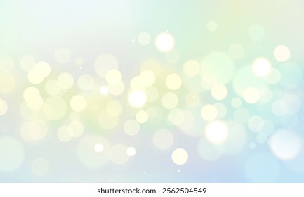 Blurred background and fantastic light illustration