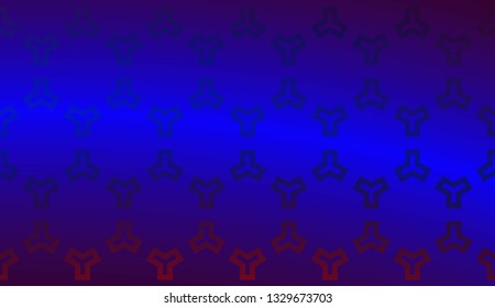 Blurred Background. Futuristic Template. Original Interior Background In Triangles Style. Curved Line. Vector Illustration. For Modern Interior Design, Fashion Print.