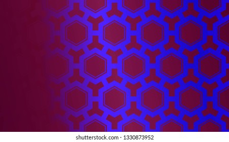 Blurred Background. Futuristic Template. Original Interior Background In Triangles Style. Curved Line. Vector Illustration. For Modern Interior Design, Fashion Print.