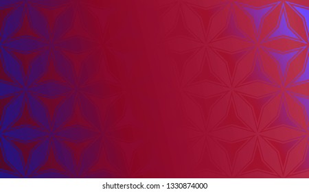 Blurred Background. Futuristic Template. Original Interior Background In Triangles Style. Curved Line. Vector Illustration. For Modern Interior Design, Fashion Print.
