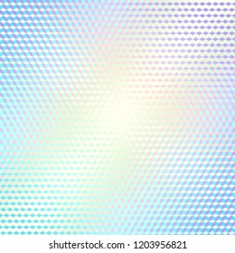 Blurred background. Geometric abstract pattern in low poly style. Effect of a glass. Small cubes. Vector image.