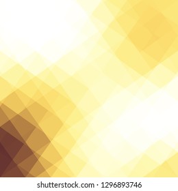 Blurred background. Geometric abstract pattern in low poly style. Effect of a glass. Vector image.