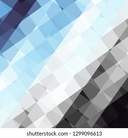 Blurred background. Geometric abstract pattern in low poly style. Effect of a glass. Vector image.