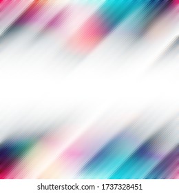 Blurred background. Geometric abstract pattern in low poly style.Blank white place for a text.. Vector image.