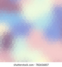 Blurred background. Geometric abstract pattern in low poly style. Polygonal pattern of a cubes.