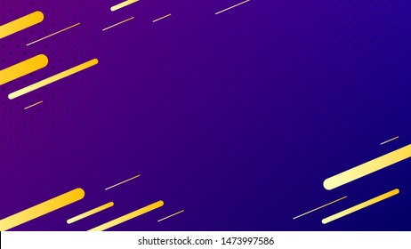 Blurred background. Geometric shapes. Abstract purple gradient design. Dynamic shapes background. Landing page blurred cover. Geometric template banner. Vector