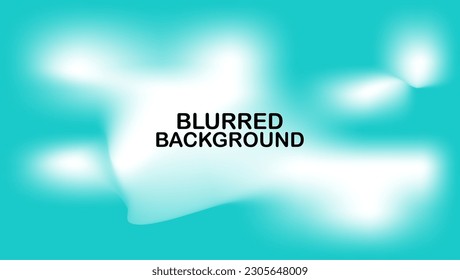 Blurred background with modern abstract blurred light color gradient. Smooth template for your graphic design. Vector illustration.