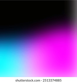 Plano de fundo borrado com luz abstrata moderna, gradiente de cor borrado. Modelo elegante para seu design gráfico criativo. Ilustração vetorial.