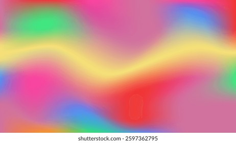 Blurred background with modern abstract light blurred color gradient. Smooth holi template for your creative graphic design. Abstract summer empty banner