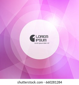 Blurred background. Modern pattern. Vector illustration with place for text. 