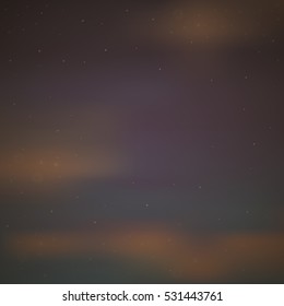 Blurred background sky design