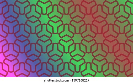 Blurred Background, Smooth Geometric Texture Color. For Your Bright Website Pattern, Banner Header. Vector Illustration.