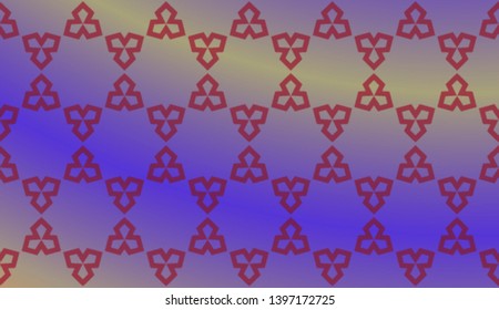 Blurred Background, Smooth Geometric Texture Color. For Your Bright Website Pattern, Banner Header. Vector Illustration.