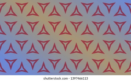 Blurred Background, Smooth Geometric Texture Color. For Your Bright Website Pattern, Banner Header. Vector Illustration.
