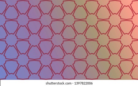 Blurred Background, Smooth Geometric Texture Color. For Your Bright Website Pattern, Banner Header. Vector Illustration.