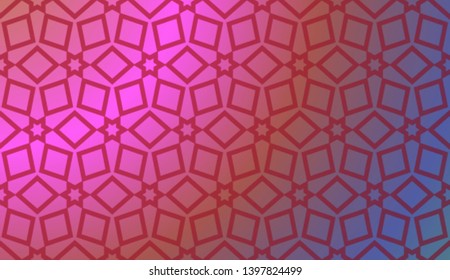 Blurred Background, Smooth Geometric Texture Color. For Your Bright Website Pattern, Banner Header. Vector Illustration.