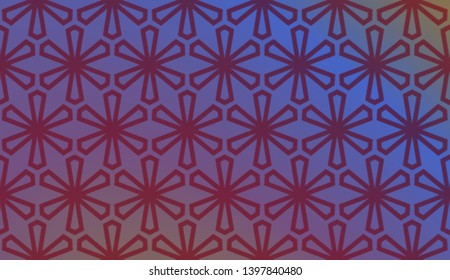 Blurred Background, Smooth Geometric Texture Color. For Your Bright Website Pattern, Banner Header. Vector Illustration.